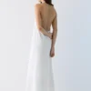 Robe mi-longue à dos nu Robe mi-longue à dos nu