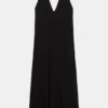 Robe mi-longue à dos nu Robe mi-longue à dos nu