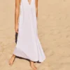 Robe mi-longue à dos nu Robe mi-longue à dos nu