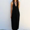 Robe mi-longue à dos nu Robe mi-longue à dos nu