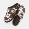 Sabots en cuir imprimé vache STWD Sabots en cuir imprimé vache STWD