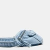 Sac banane en tissu effet denim