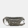 Sac banane à imprimé léopard