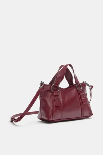 Sac à bandoulière avec anneaux