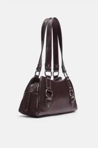 Sac à bandoulière avec anneaux