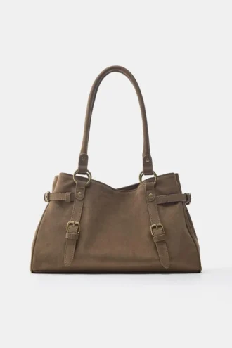 Sac à bandoulière avec boucles