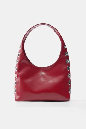Sac à bandoulière avec clous