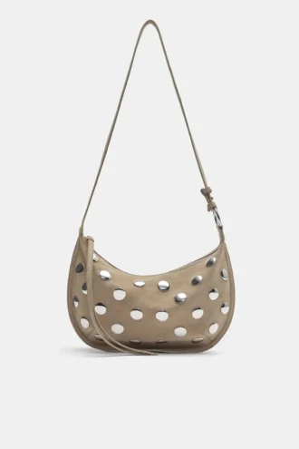 Sac à bandoulière avec clous