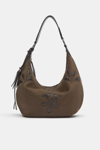 Sac à bandoulière avec franges