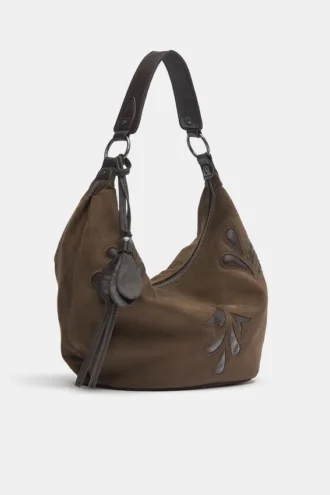 Sac à bandoulière avec franges