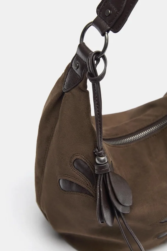 Sac à bandoulière avec franges Sac à bandoulière avec franges