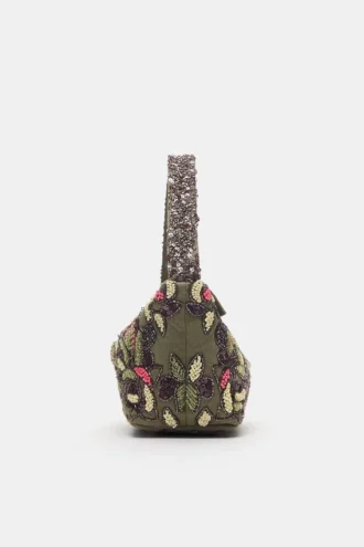 Sac à bandoulière avec perles