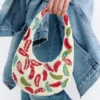Sac à bandoulière avec perles Sac à bandoulière avec perles