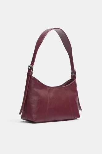 Sac à bandoulière avec surpiqûres
