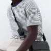 Sac à bandoulière avec surpiqûres Sac à bandoulière avec surpiqûres