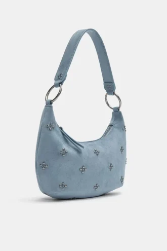 Sac à bandoulière clouté