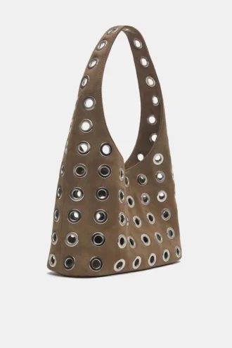 Sac à bandoulière clouté