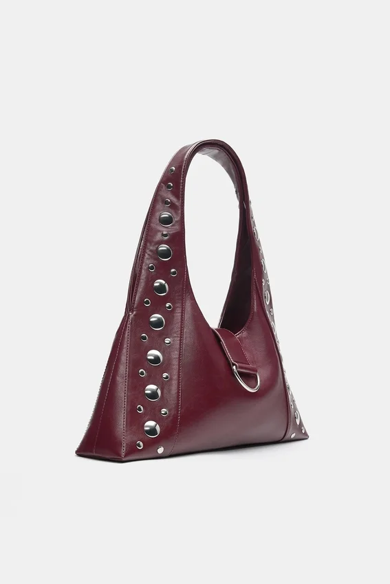 Sac à bandoulière clouté Sac à bandoulière clouté