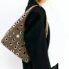 Sac à bandoulière clouté Sac à bandoulière clouté