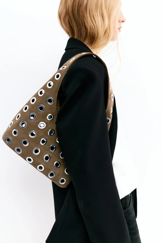 Sac à bandoulière clouté Sac à bandoulière clouté