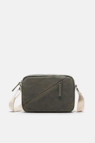 Sac à bandoulière effet vieilli