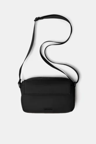 Sac à bandoulière en tissu caoutchouté