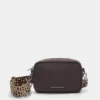 Sac à bandoulière imprimé léopard avec bandoulière Sac à bandoulière imprimé léopard avec bandoulière