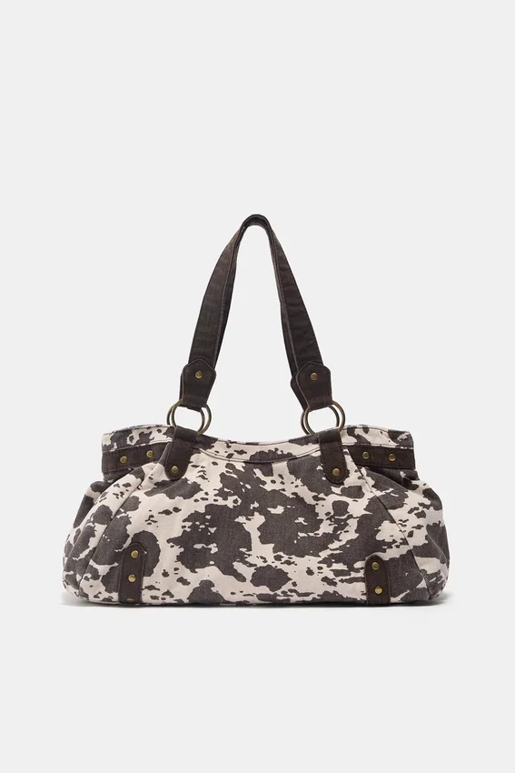 Sac à bandoulière imprimé vache Sac à bandoulière imprimé vache