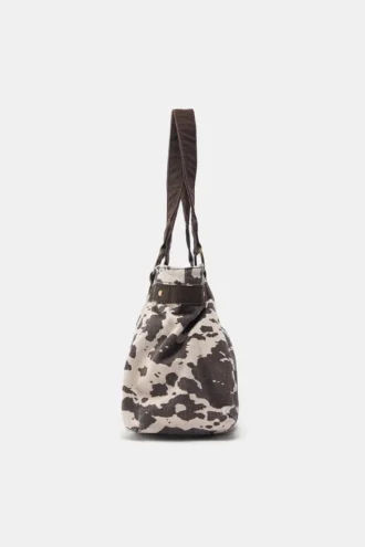 Sac à bandoulière imprimé vache