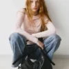Sac cabas avec anneau