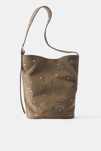 Sac cabas clouté