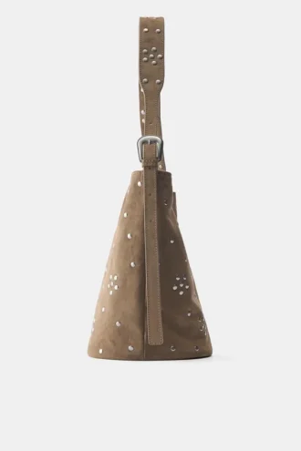 Sac cabas clouté