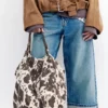 Sac cabas imprimé vache