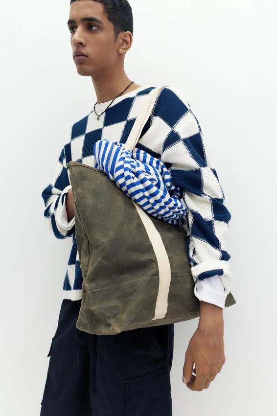 Sac cabas STWD effet vieilli Sac cabas STWD effet vieilli