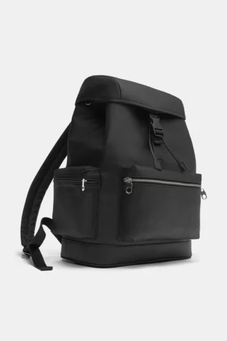 Sac à dos texturé à boucle