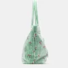 Sac fourre-tout à effet serviette rayé Sac fourre-tout à effet serviette rayé