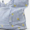 Sac fourre-tout à effet serviette rayé Sac fourre-tout à effet serviette rayé