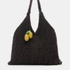 Sac fourre-tout en macramé orné Sac fourre-tout en macramé orné