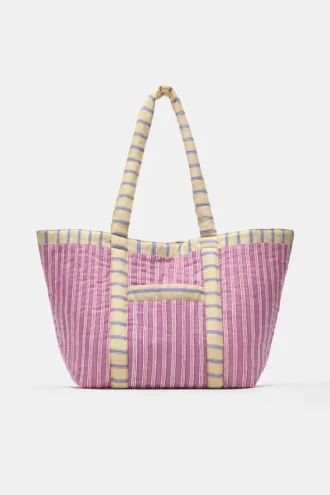 Sac fourre-tout rayé