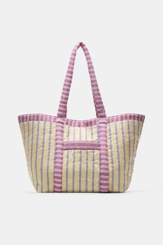 Sac fourre-tout rayé