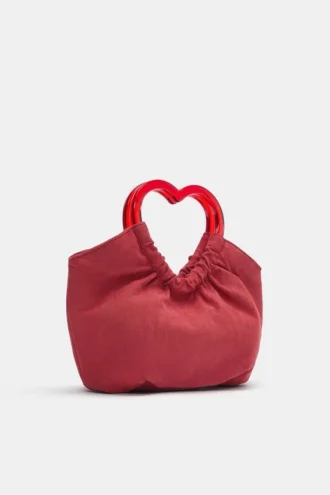 Sac à main en forme de cœur