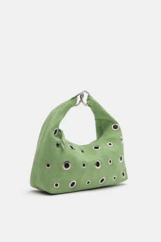 Sac à main en simili cuir clouté