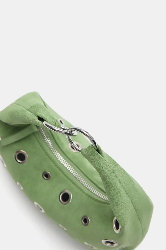 Sac à main en simili cuir clouté Sac à main en simili cuir clouté
