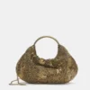 Sac à perles avec poignée métallique