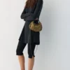 Sac à perles avec poignée métallique