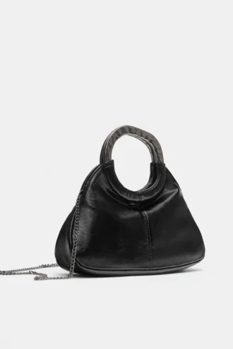 Sac à poignées métalliques