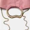 Sac à poignées métalliques