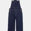 Salopette longue en denim Salopette longue en denim