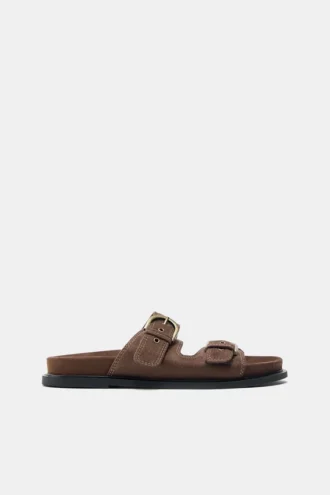 Sandales à boucles