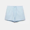 Short de bain à rayures en seersucker Short de bain à rayures en seersucker